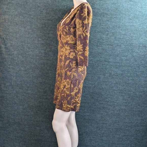 DIOSA Metallic Goddess Mini-Dress - Picture 5 of 11